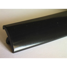 Профиль врезной Т- образный 16 мм черный глянец